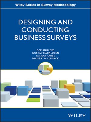 cover image of Designing and Conducting Business Surveys